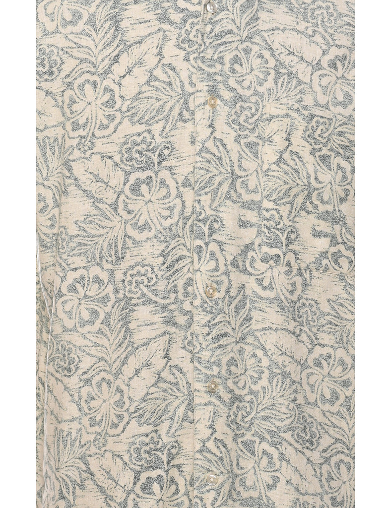 Hibiscus Hawaiian Shirt - M