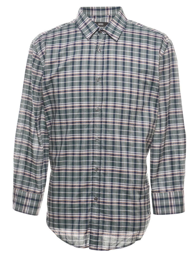 Hugo Boss Checked Shirt - XL