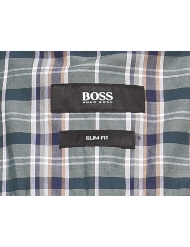 Hugo Boss Checked Shirt - XL