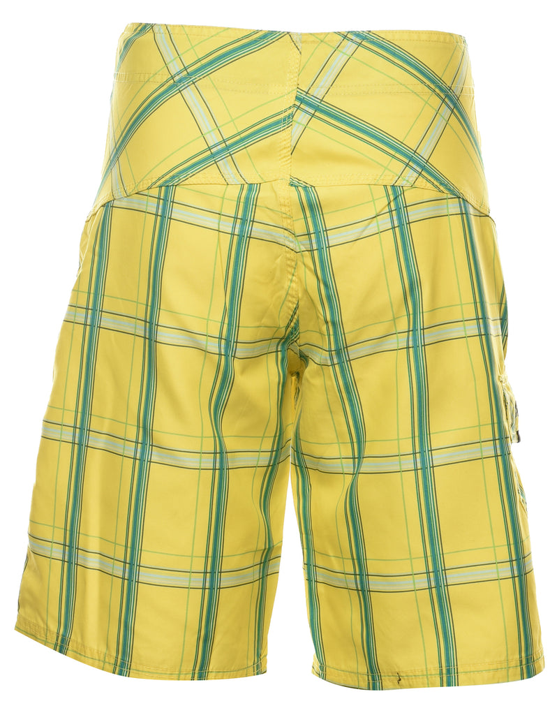 Hurley Y2K Checked Shorts - W28 L9