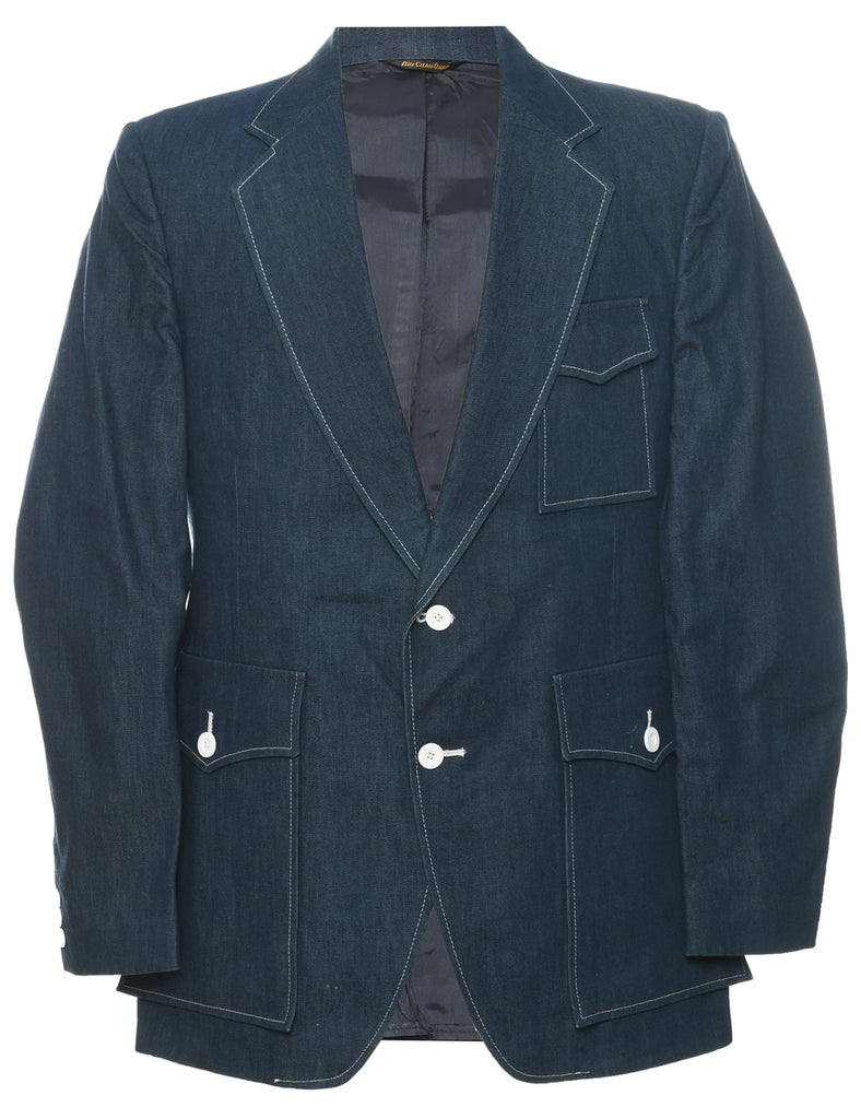 Indigo Blazer - L