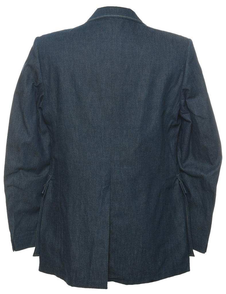Indigo Blazer - L