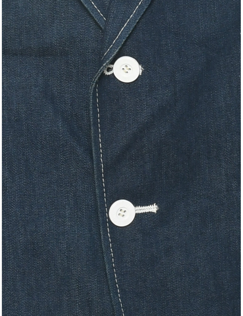 Indigo Blazer - L