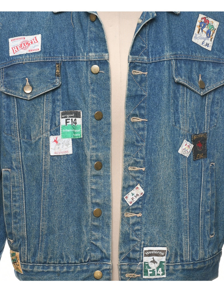 Indigo Denim Jacket - L