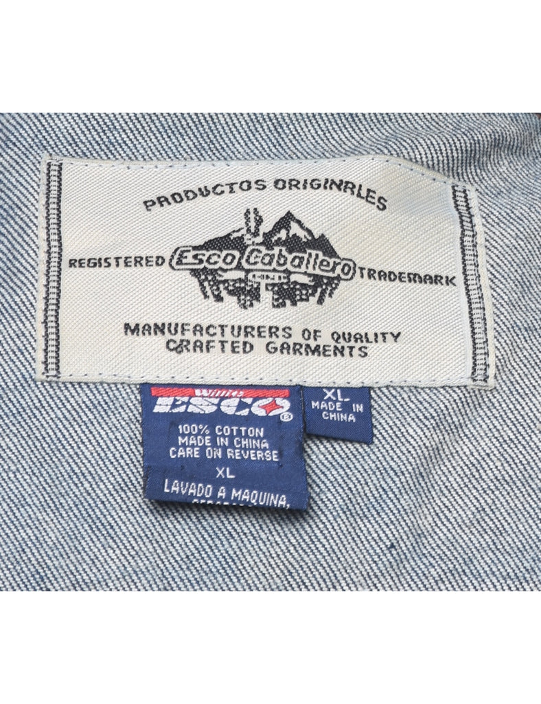 Indigo Denim Jacket - XL