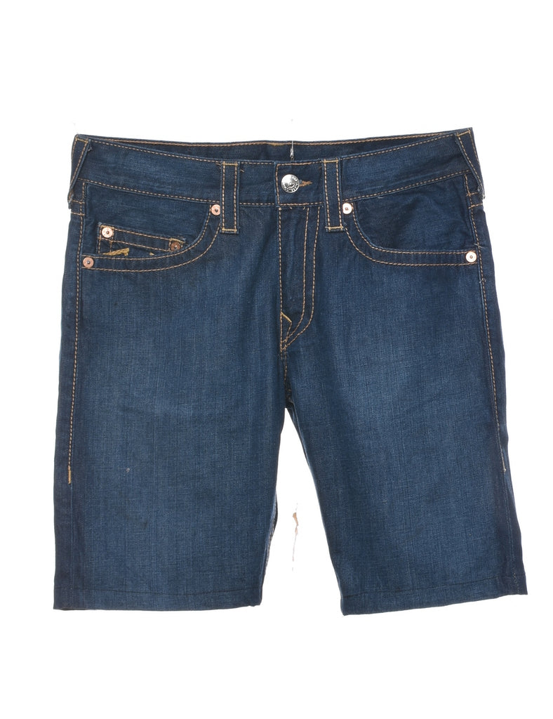 Indigo Denim Shorts - W34 L11