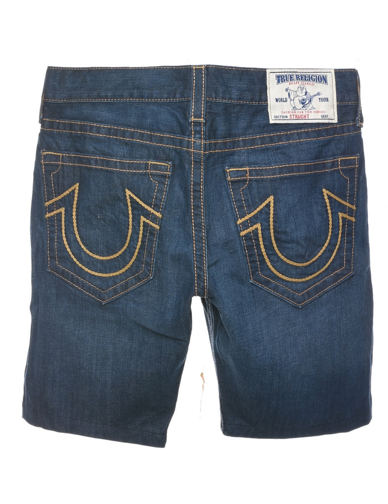 Indigo Denim Shorts - W34 L11