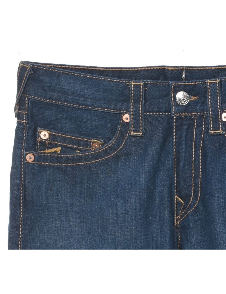 Indigo Denim Shorts - W34 L11