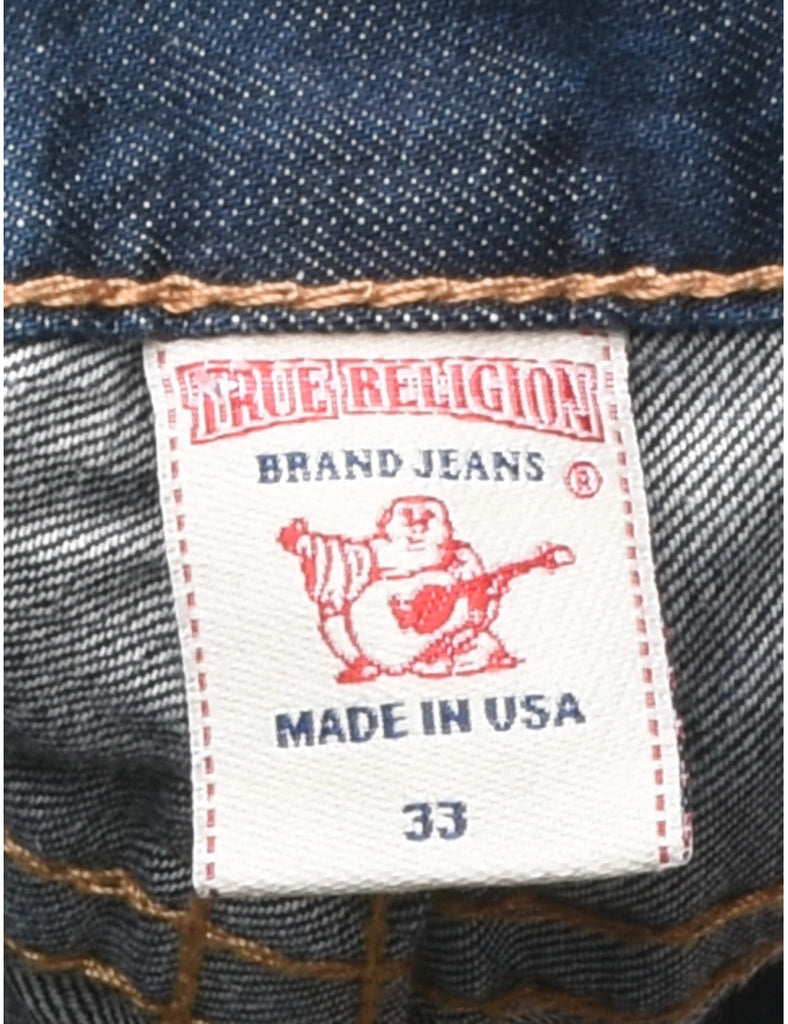 Indigo Denim Shorts - W34 L11