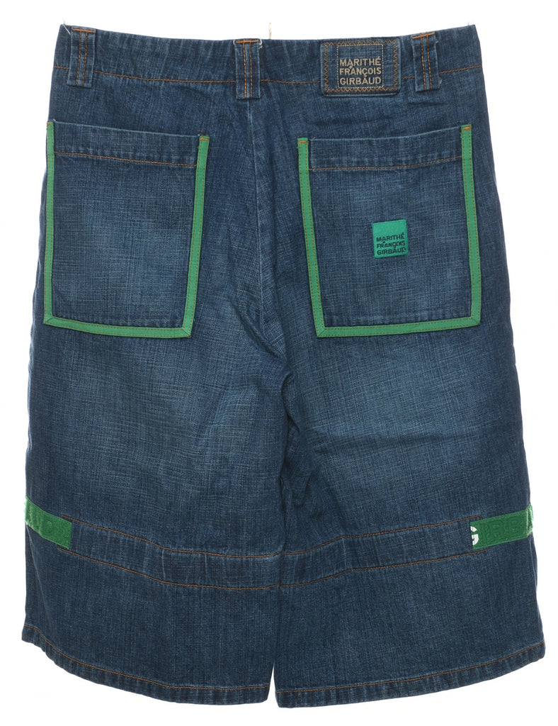 Indigo Y2K Denim Shorts - W34 L14