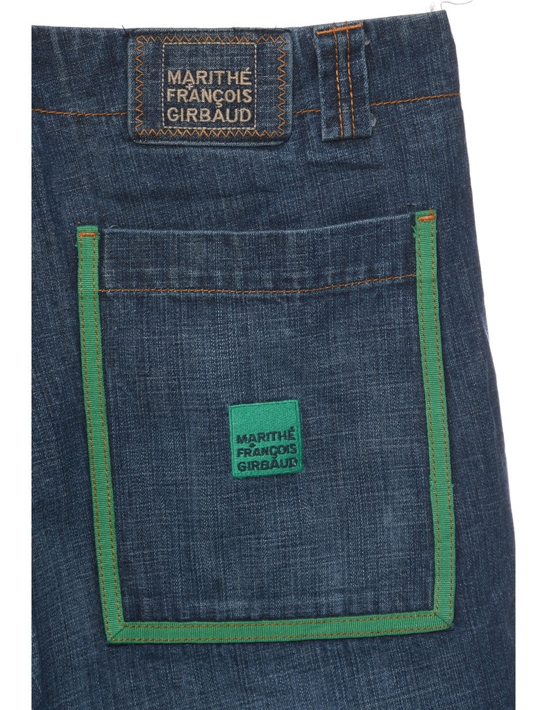 Indigo Y2K Denim Shorts - W34 L14