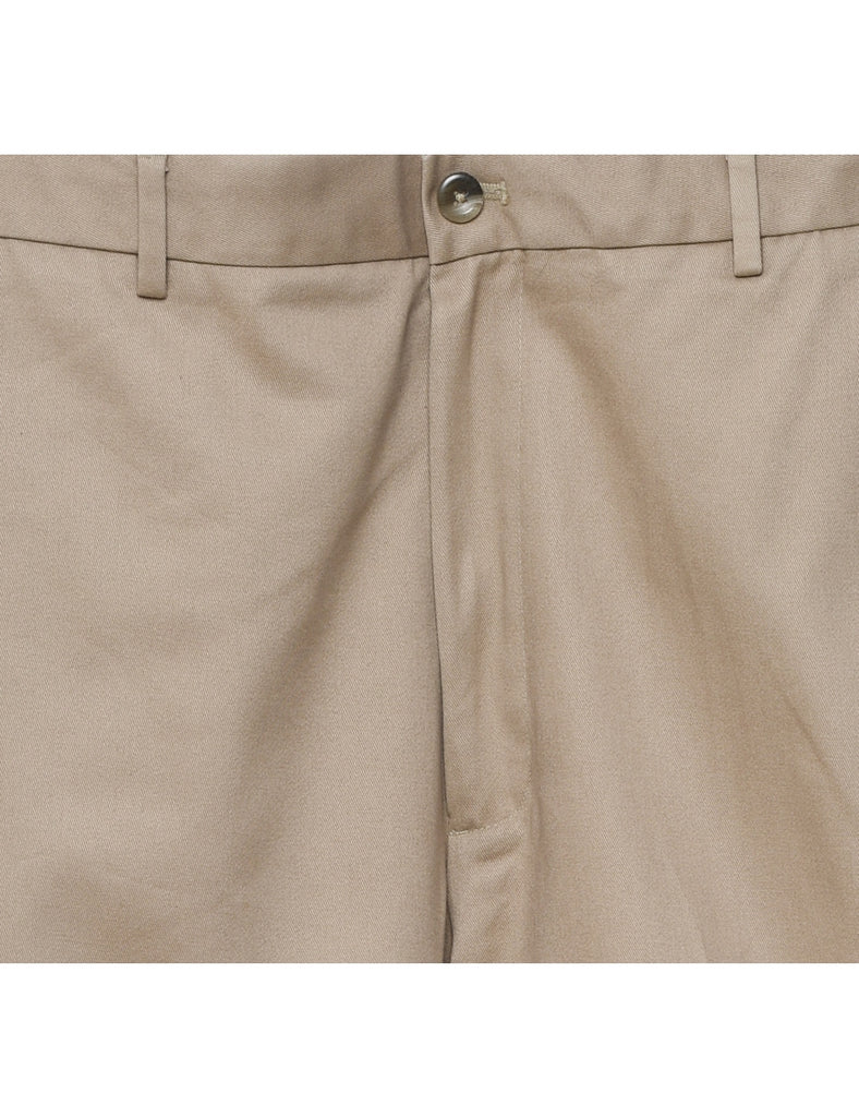Izod Beige Classic Trousers - W36 L34