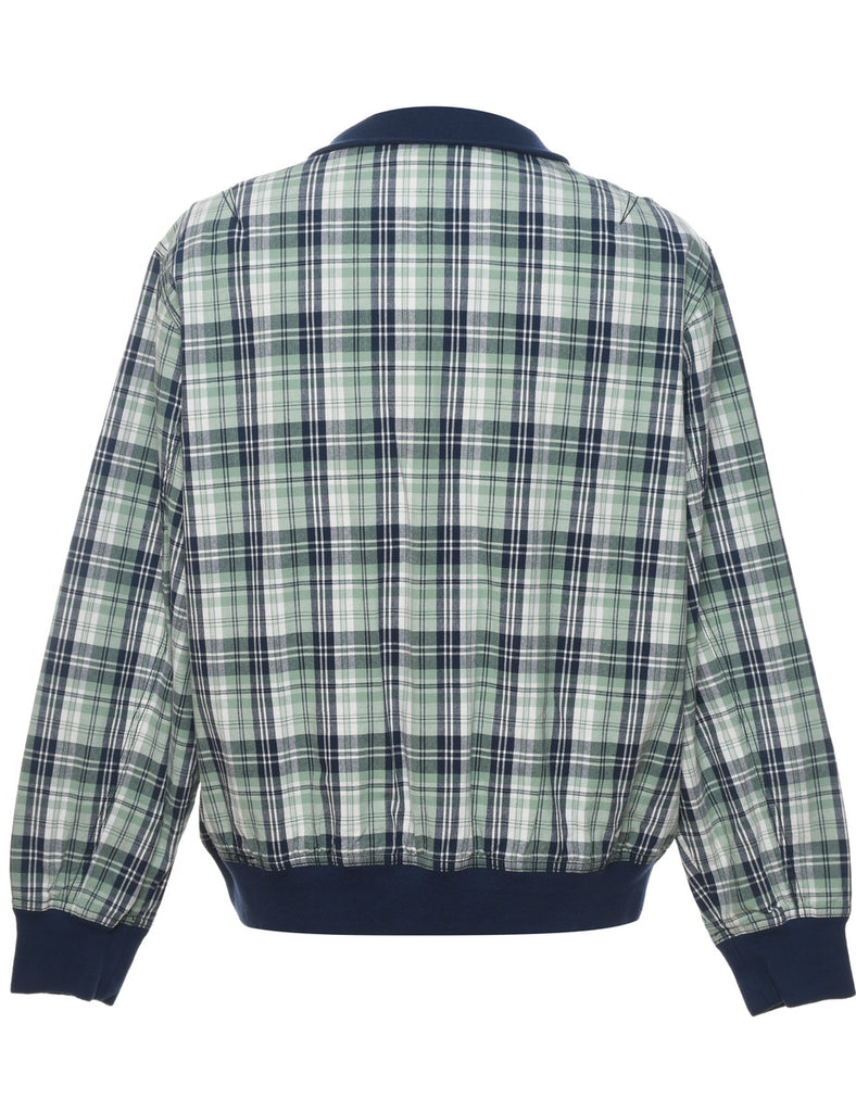 Izod Checked 1990s Jacket - XL