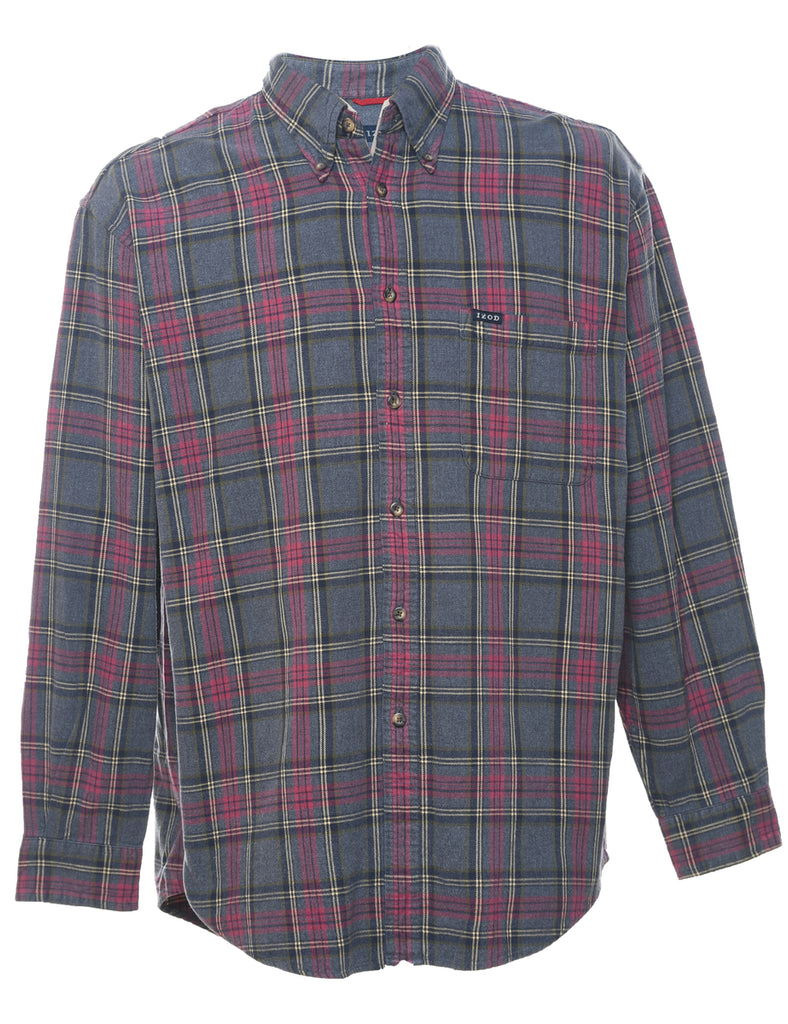 Izod Checked Shirt - L