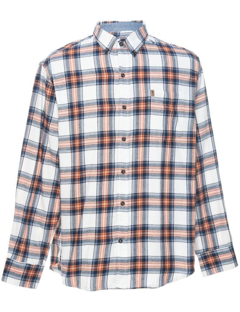 Izod Checked Shirt - L