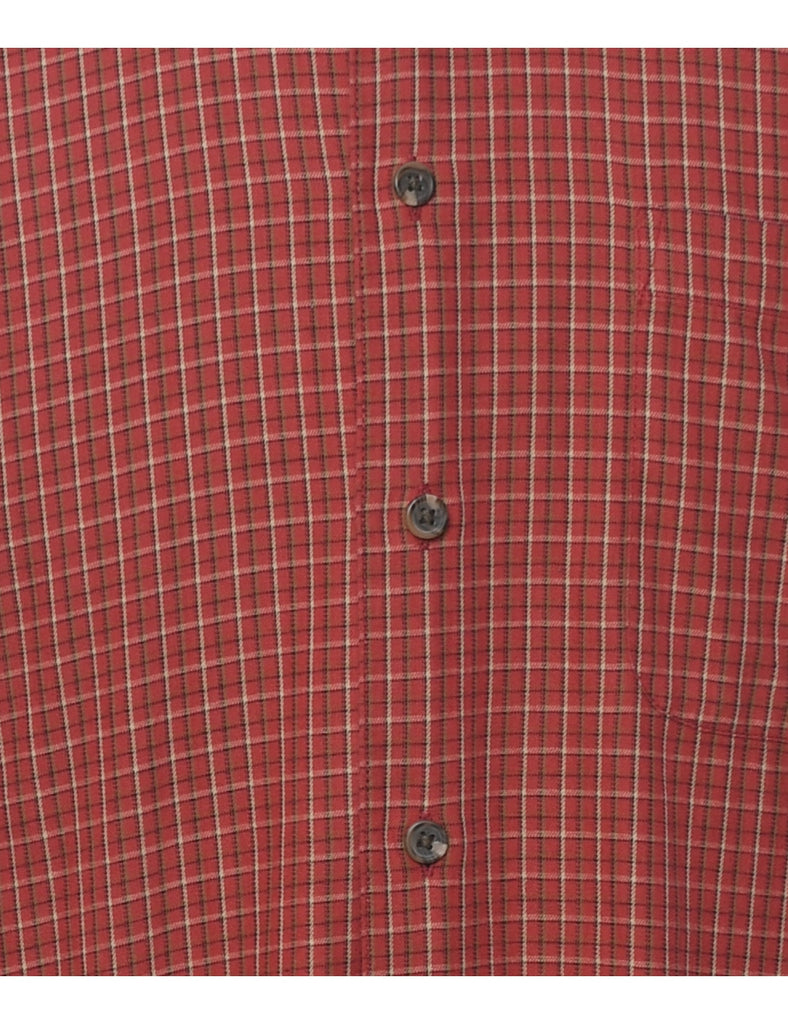 Izod Checked Shirt - M