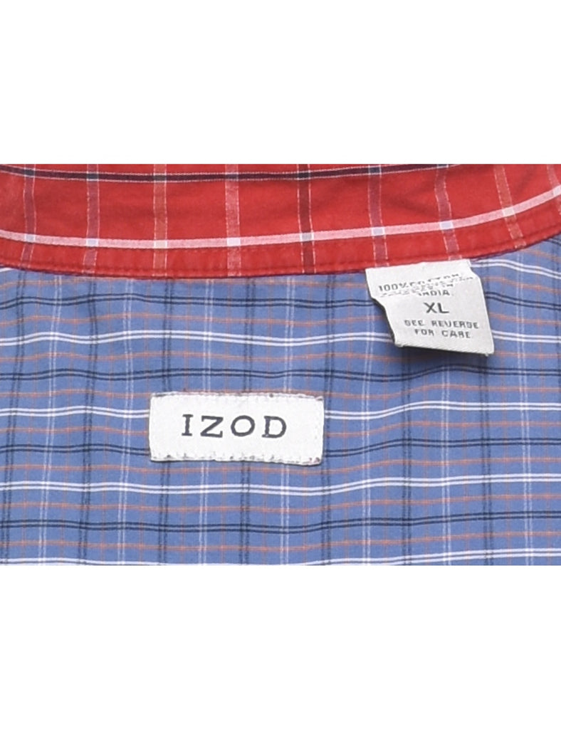 Izod Checked Shirt - XL