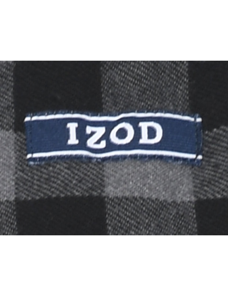 Izod Checked Shirt - L