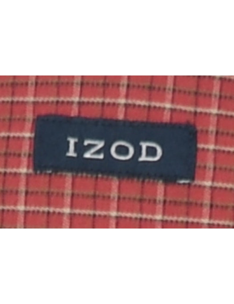 Izod Checked Shirt - M