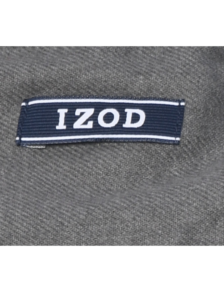 Izod Checked Shirt - L