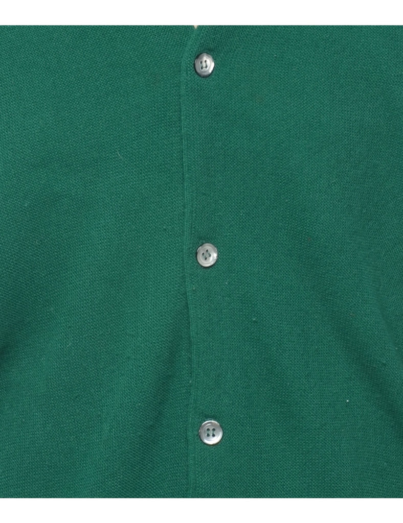 Izod Green Cardigan - M