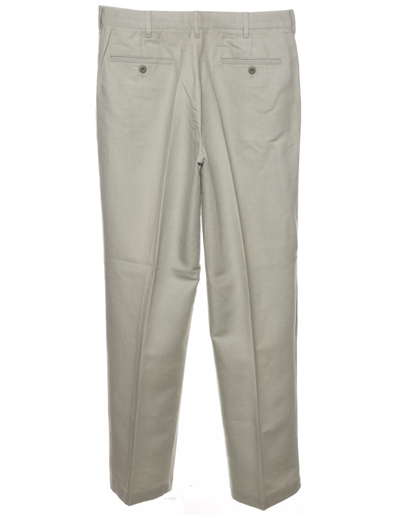 Izod Light Grey Trousers - W34 L34