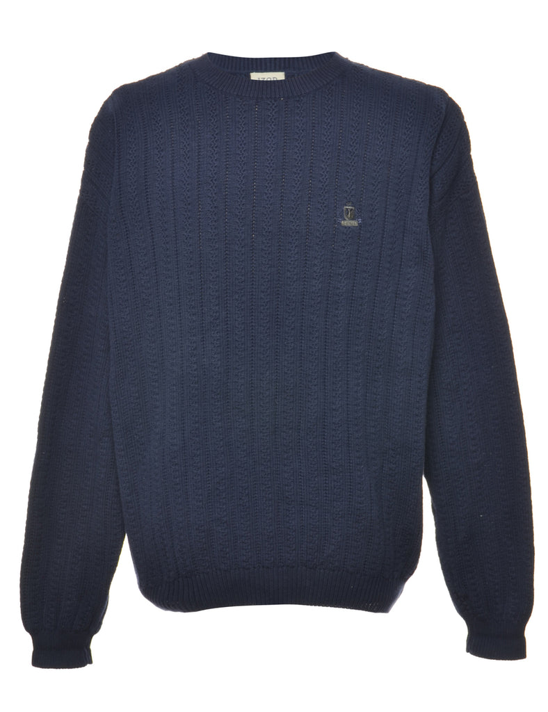 Izod Navy Jumper - L