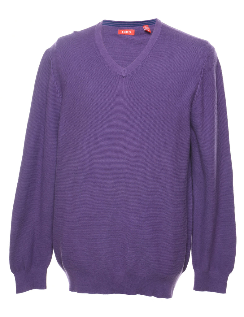 Izod Purple Jumper - XL