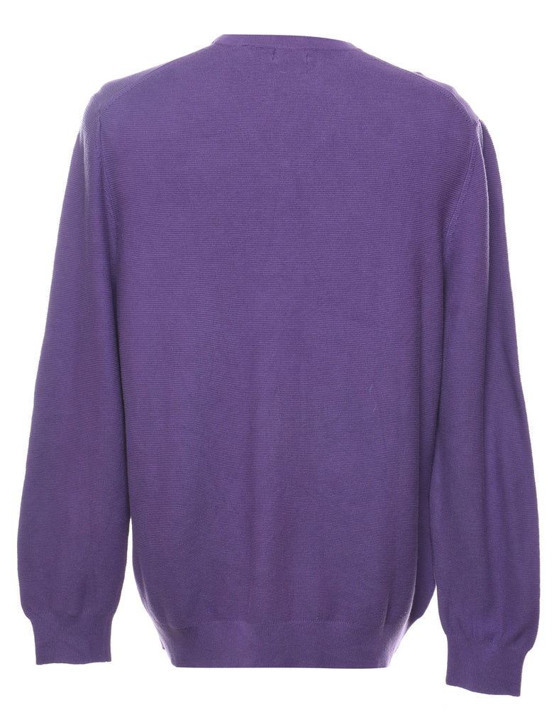 Izod Purple Jumper - XL