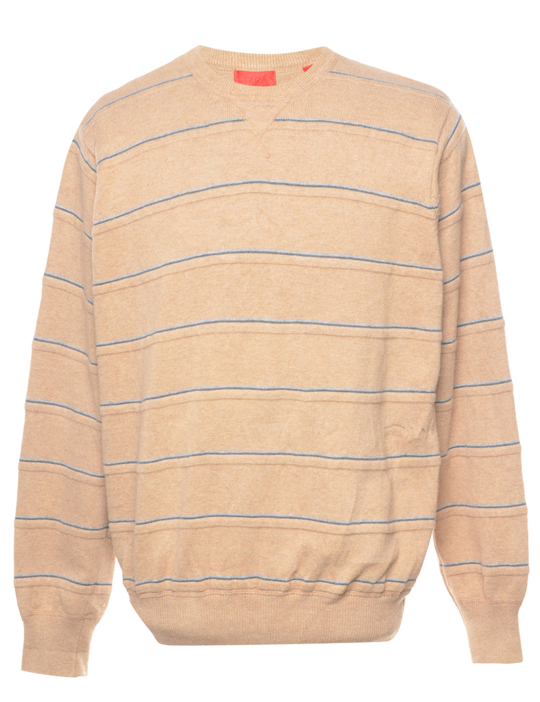 Izod Striped Jumper - L