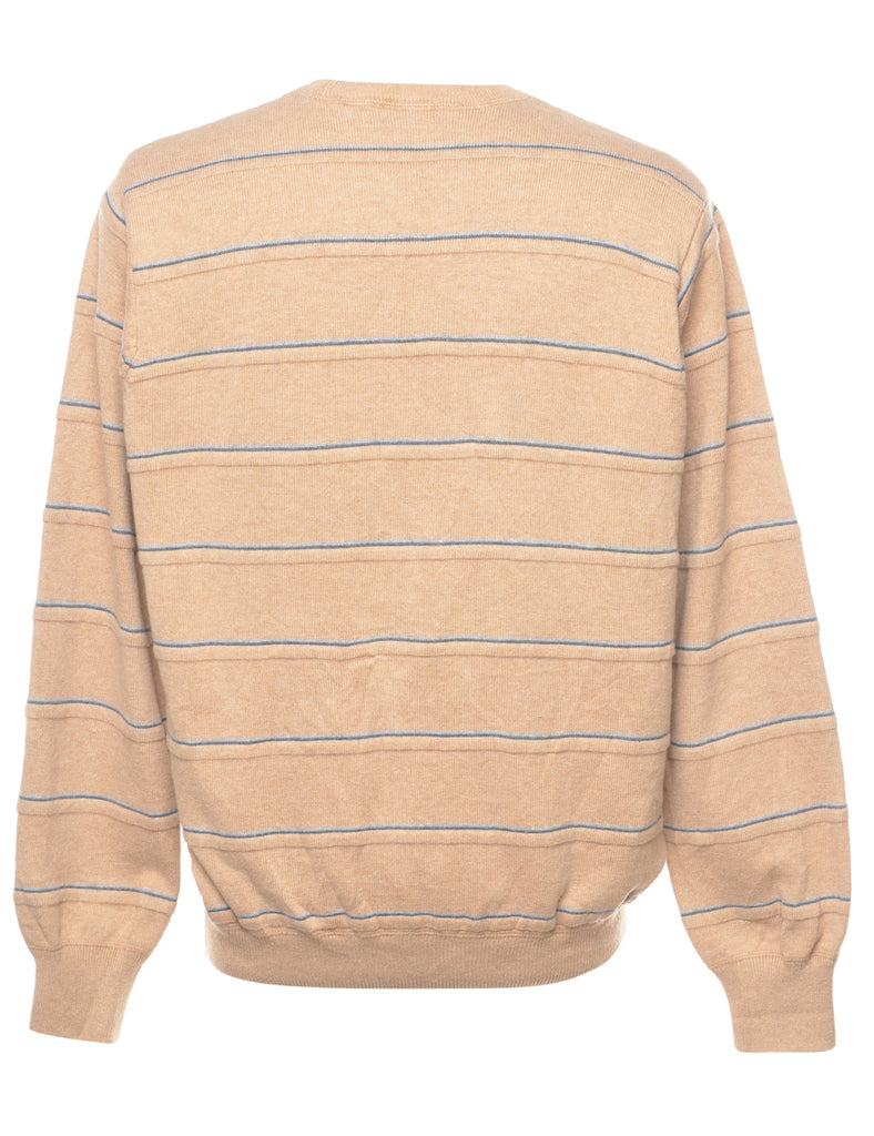 Izod Striped Jumper - L