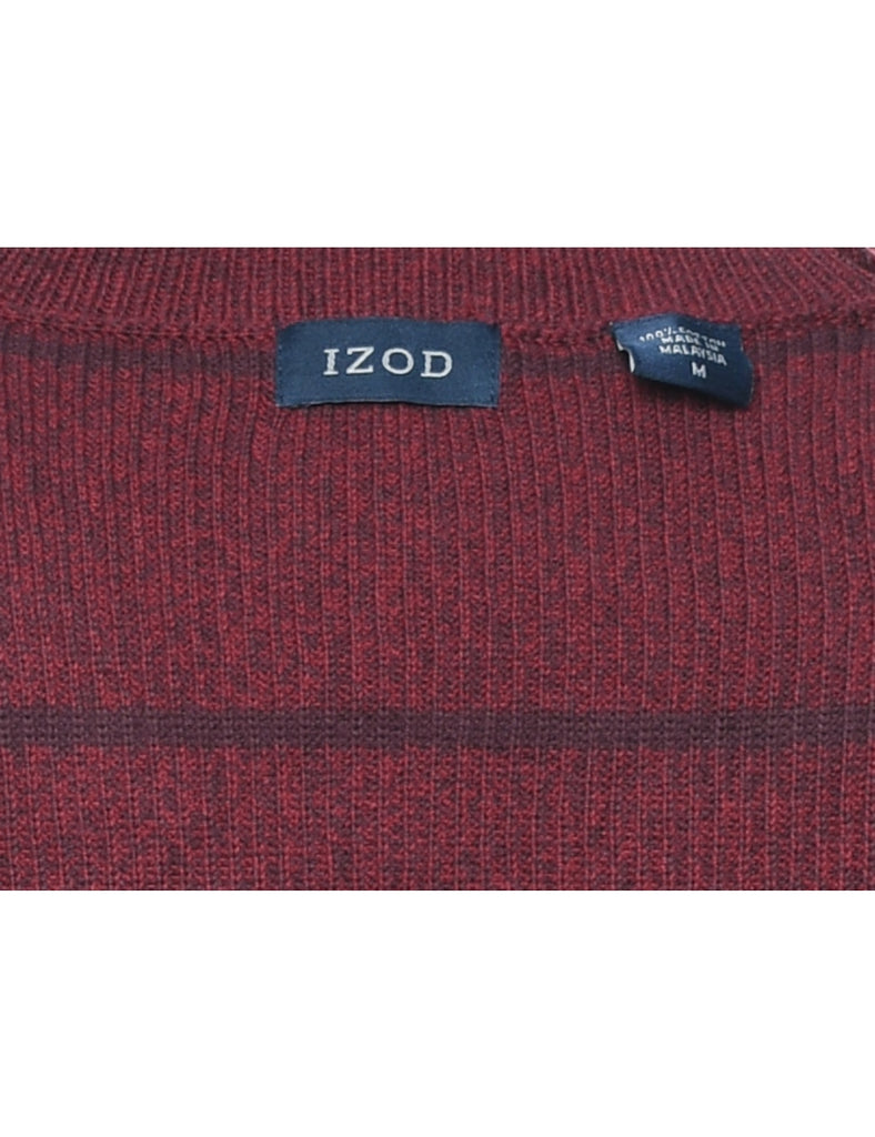 Izod Striped Jumper - M