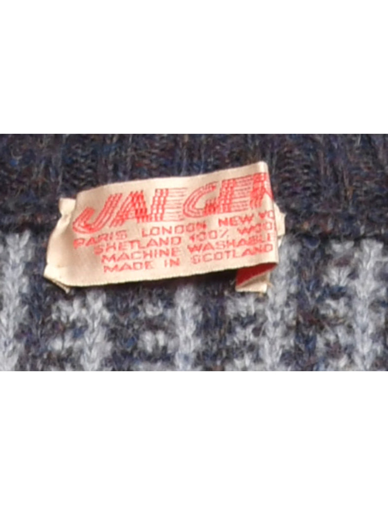 Jaegar Button Front Cardigan - M