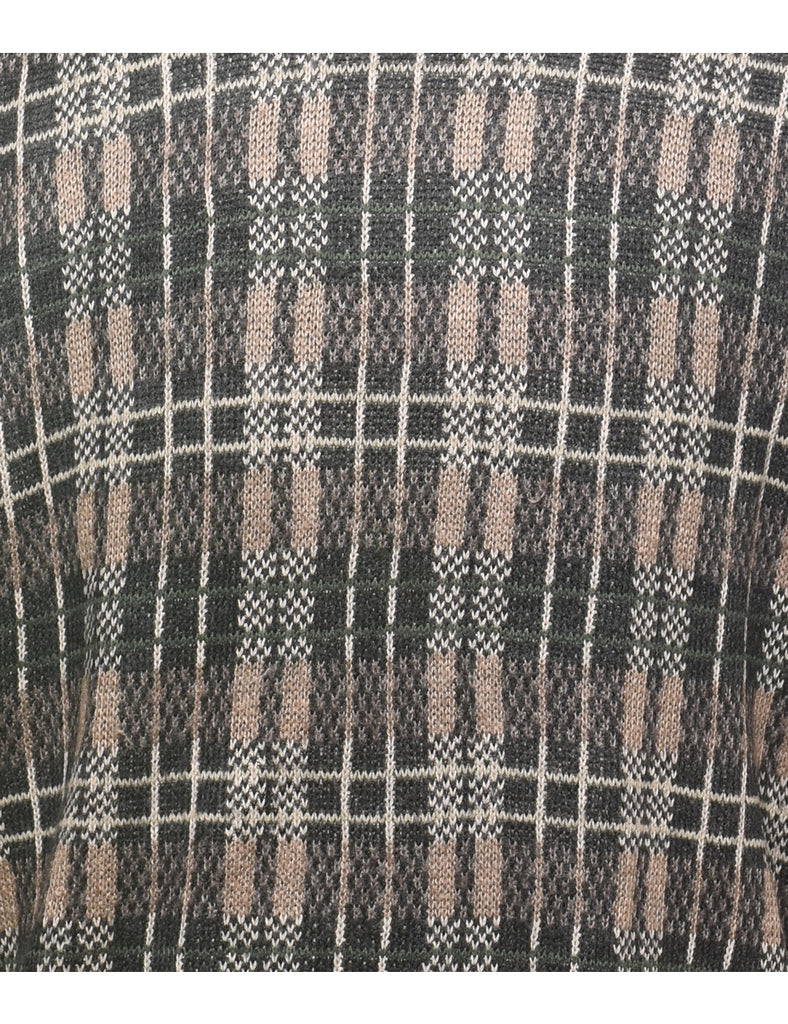 Jantzen Checked Jumper - XL