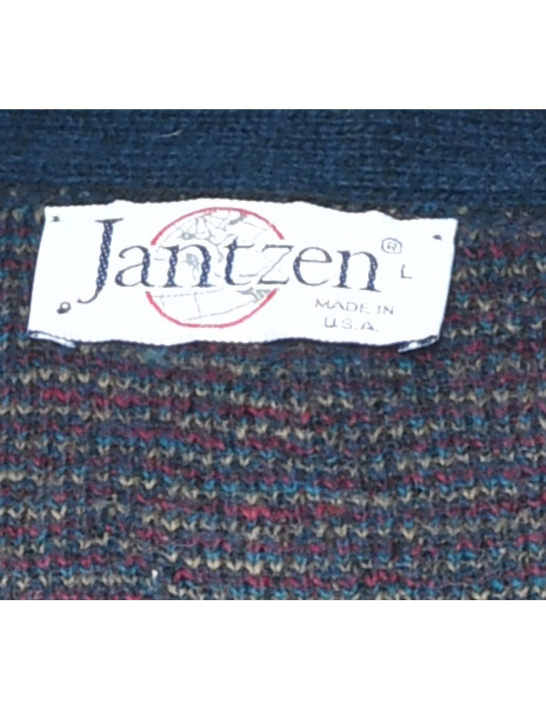 Jantzen Navy Cardigan - L