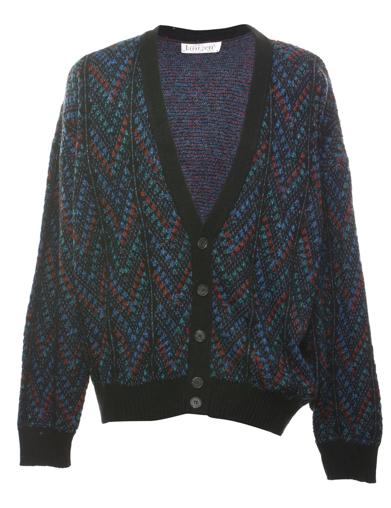 Jantzen Patterned Cardigan - L