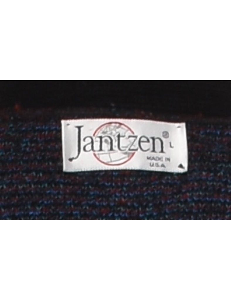 Jantzen Patterned Cardigan - L