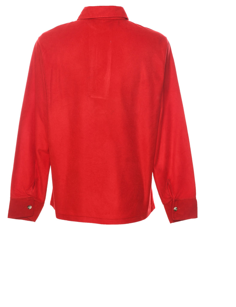 JC Penney Polo 70's Collar Shirt - L