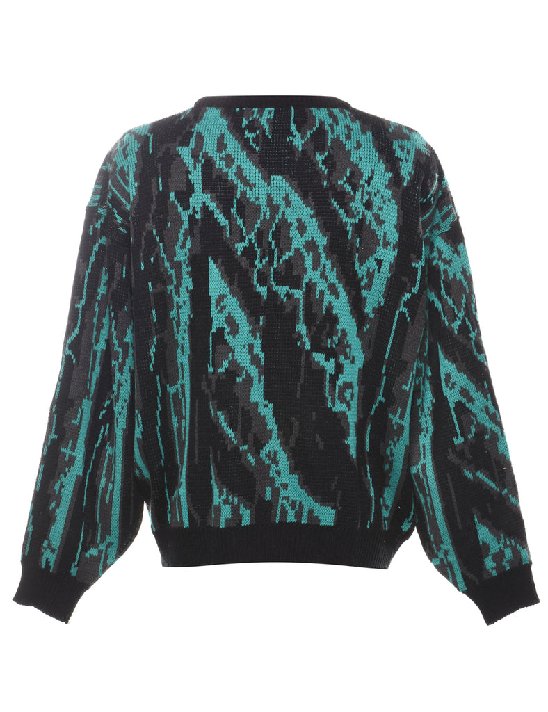 Kitsu Patterned Jumper - XL