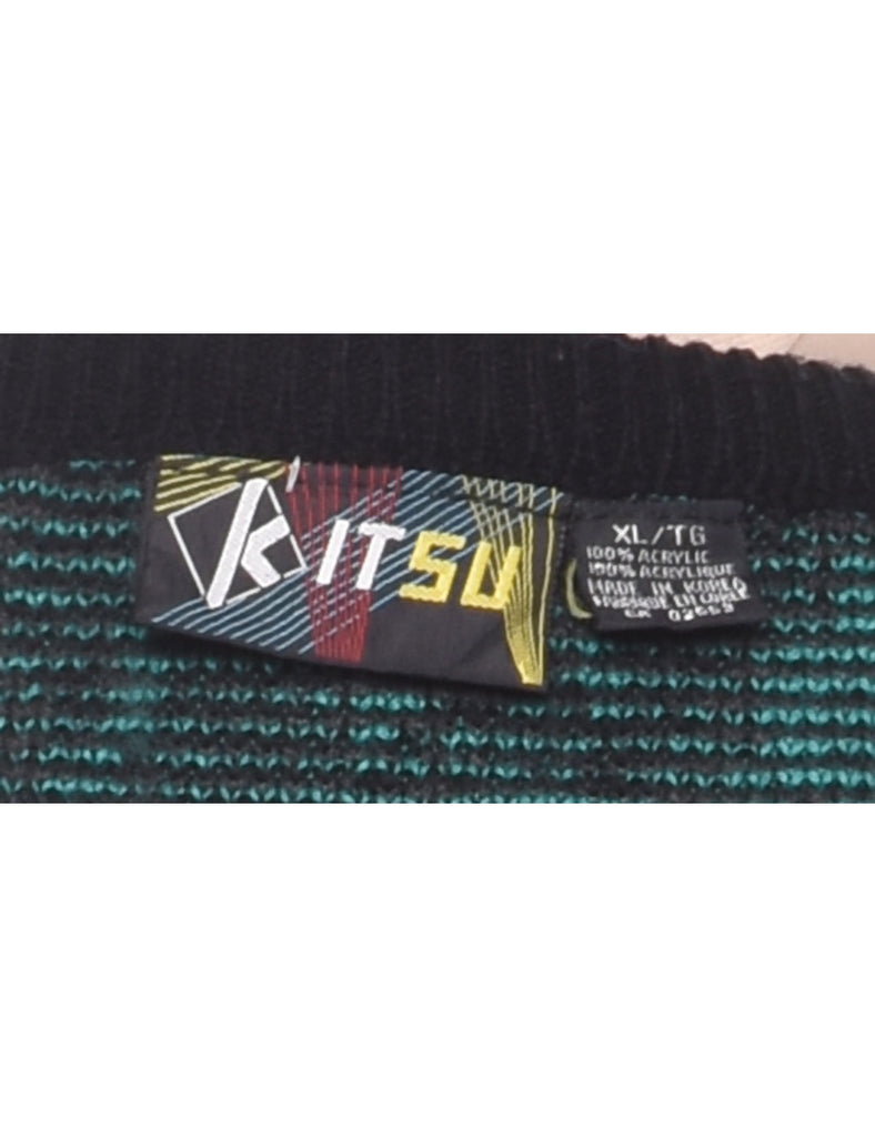 Kitsu Patterned Jumper - XL