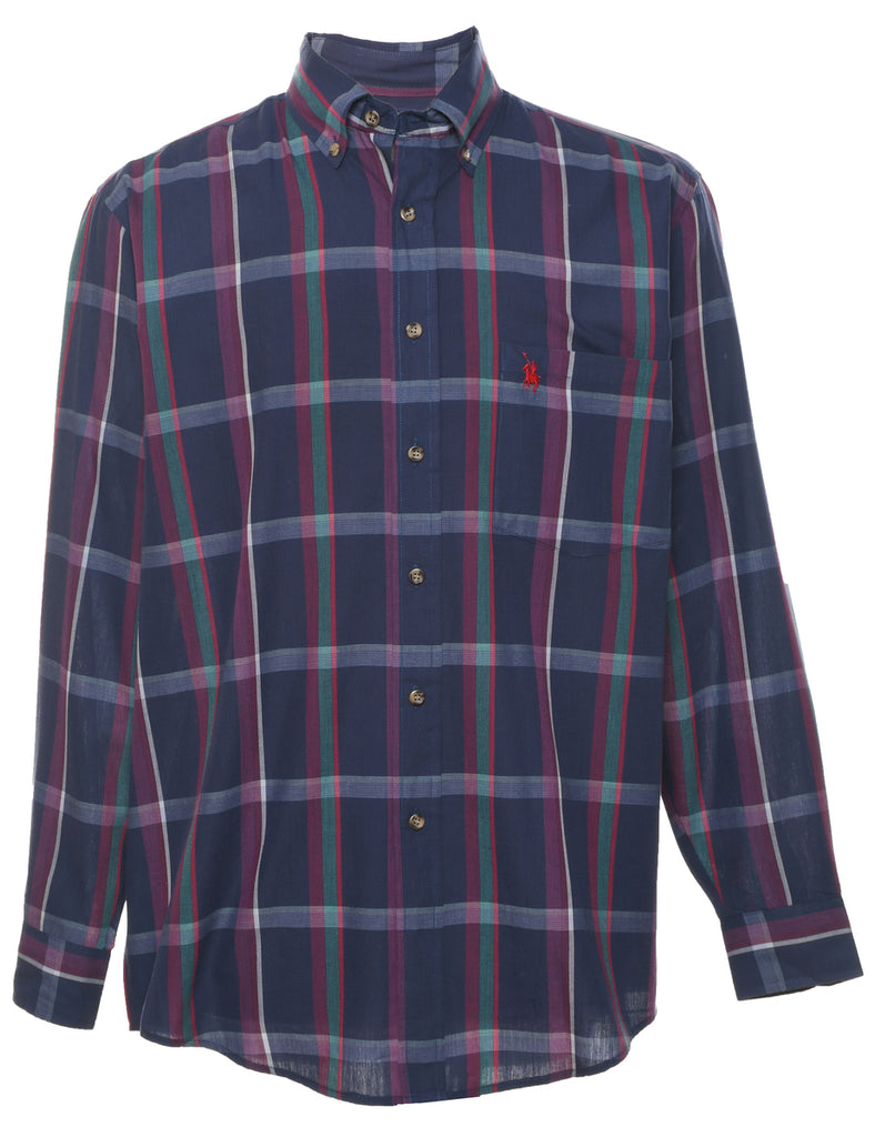 Knights of Round Table Checked Shirt - L