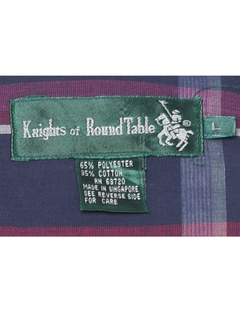 Knights of Round Table Checked Shirt - L