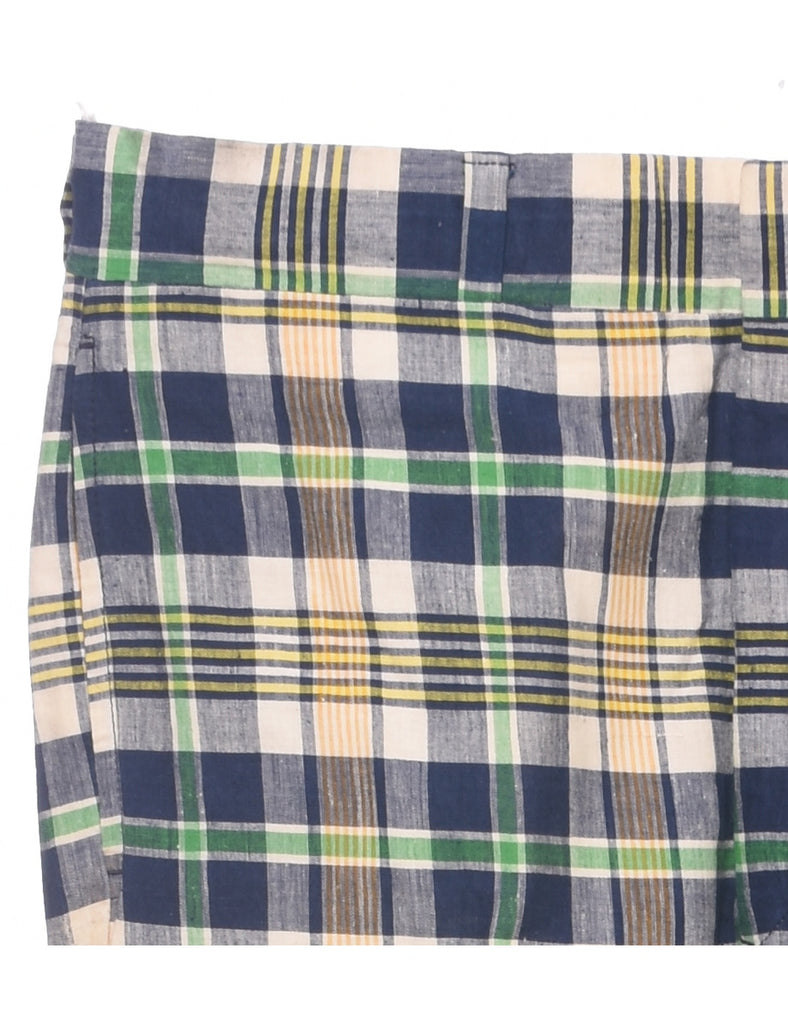 L.L.Bean Checked Pattern Trousers - W33 L32