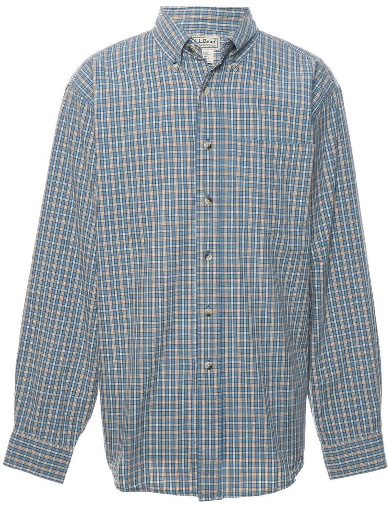 L.L. Bean Checked Shirt - L