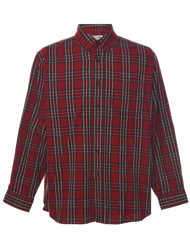 L.L. Bean Checked Shirt - L