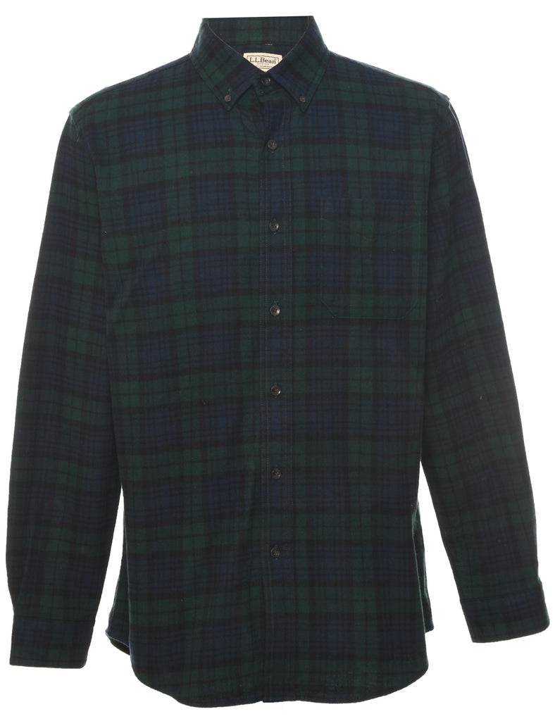 L.L. Bean Checked Shirt - M