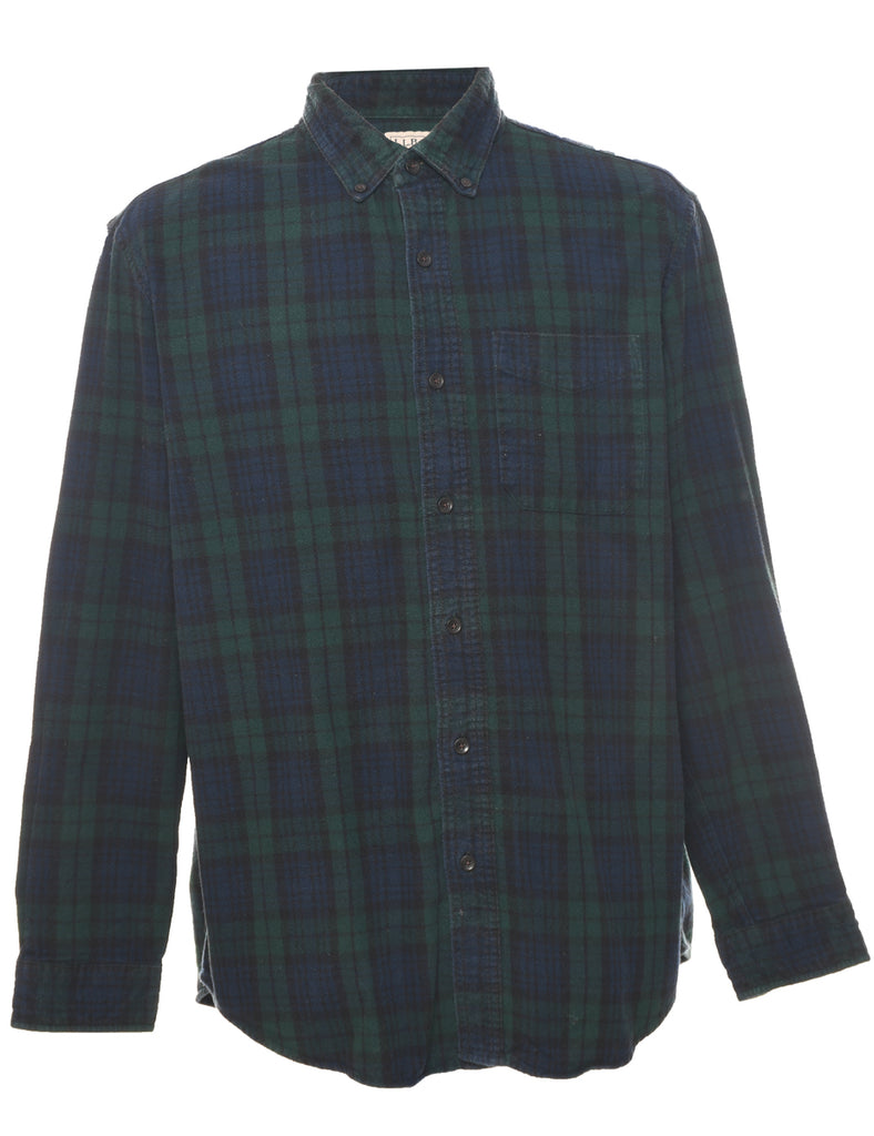 L.L. Bean Checked Shirt - L