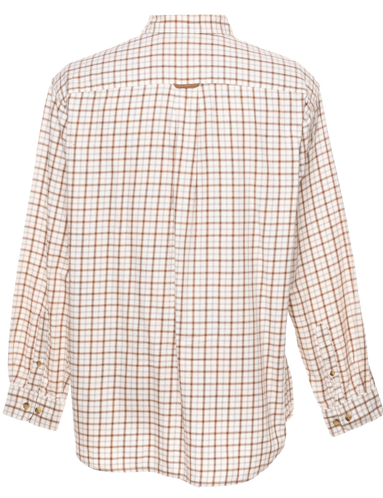 L.L. Bean Checked Shirt - L