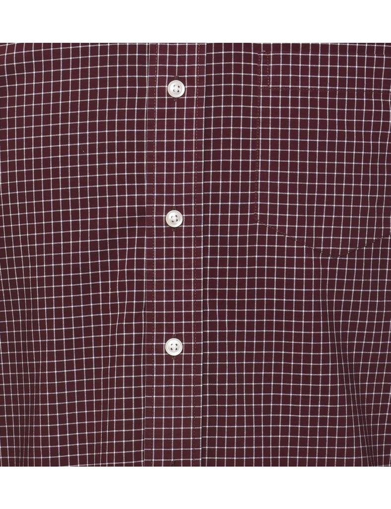 L.L. Bean Checked Shirt - L