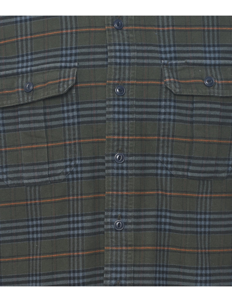 L.L. Bean Checked Shirt - M